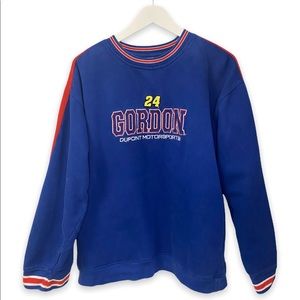 90s Vintage Racing Sweatshirt - Jeff Gordon 24 DuPont